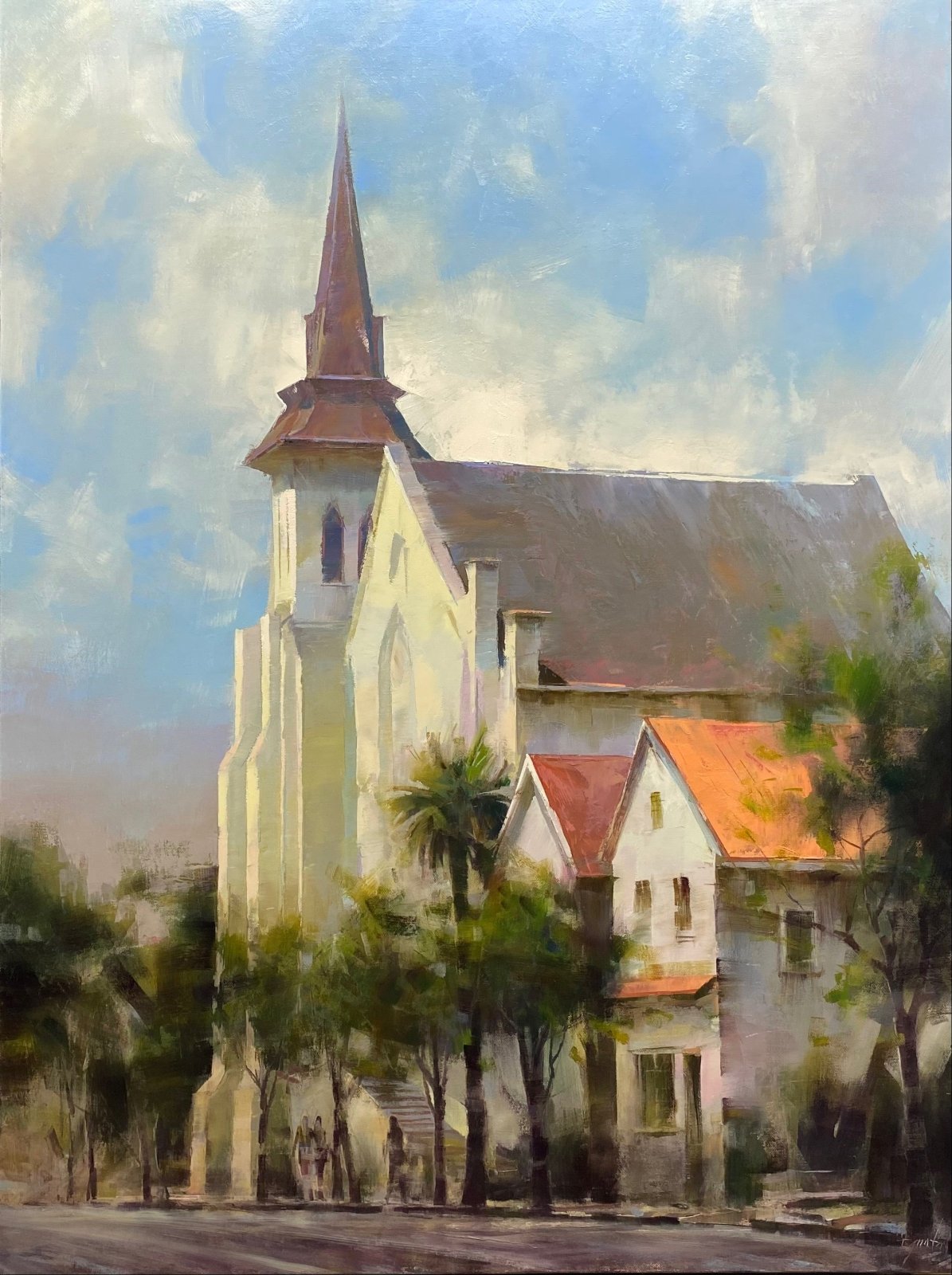 View from Calhoun and Anson by Ignat Ignatov at LePrince Galleries